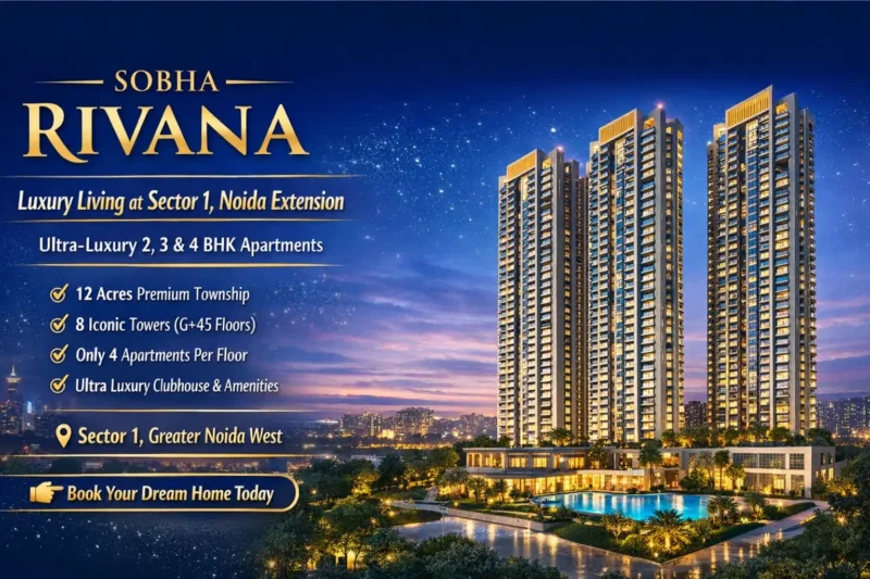 SOBHA Rivana Sector 1 Noida Extension – Luxury Living in Greater Noida West